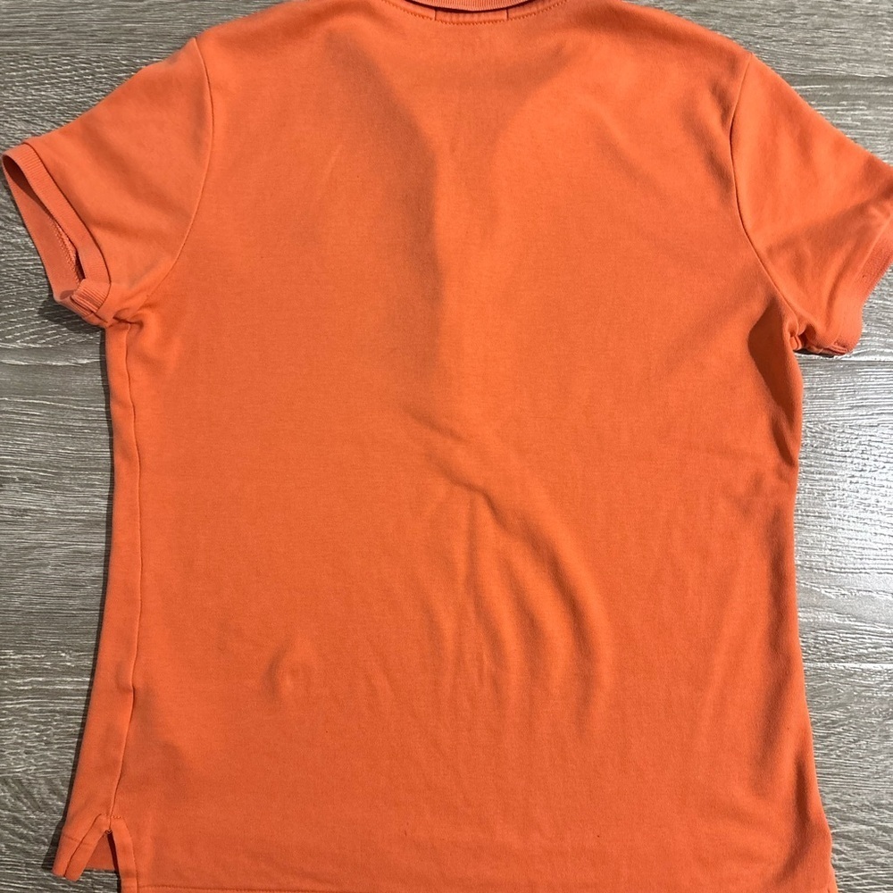 🍎🍎 SOLD 🍎🍎Polo Ralph Lauren Orange Polo, Size L - Picture 6 of 6